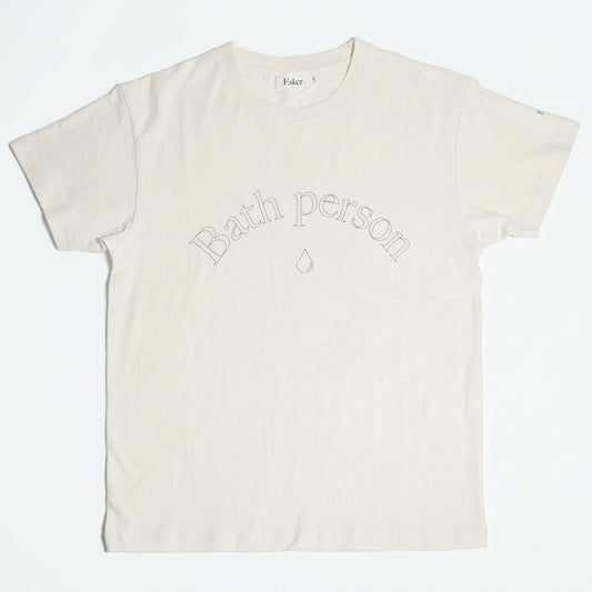 Esker Bath Person Tee — product on white background