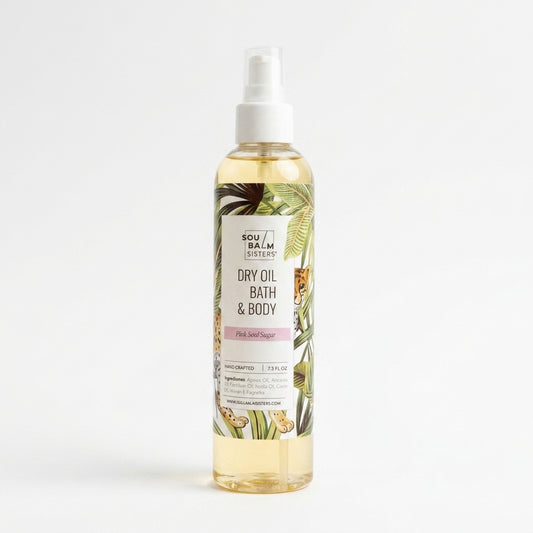 SoulBalm Dry Body Massage Oil — product on white background