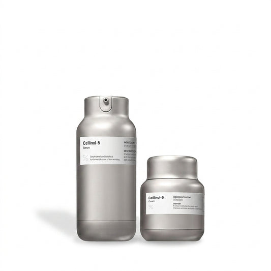 Cellinol-5 Anti-Aging Duo Set Serum & Cream — product on white background