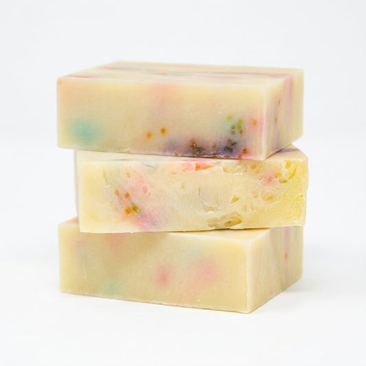 Confetti Cake Soap Bar — product on white background