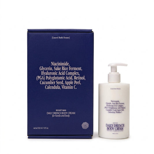 Laurel Bath House Rocket Man Daily Body Cream — product on white background