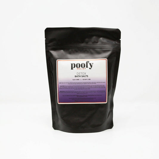 Detox Bath Salts — product on white background