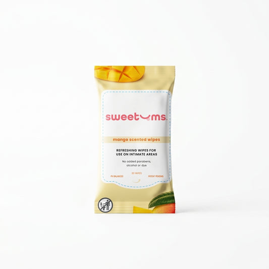 Sweetums Mango Scented Daily Wipes — product on white background