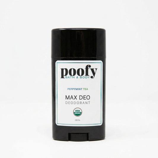 Max Deo Peppymint Tea Deodorant Organic — product on white background