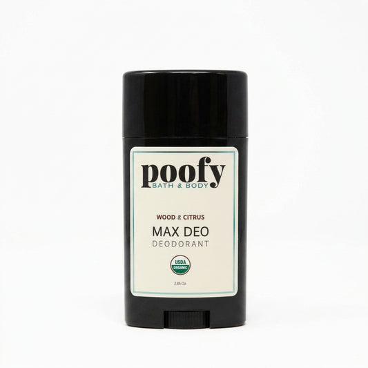 Max Deo Wood & Citrus Deodorant Organic — product on white background