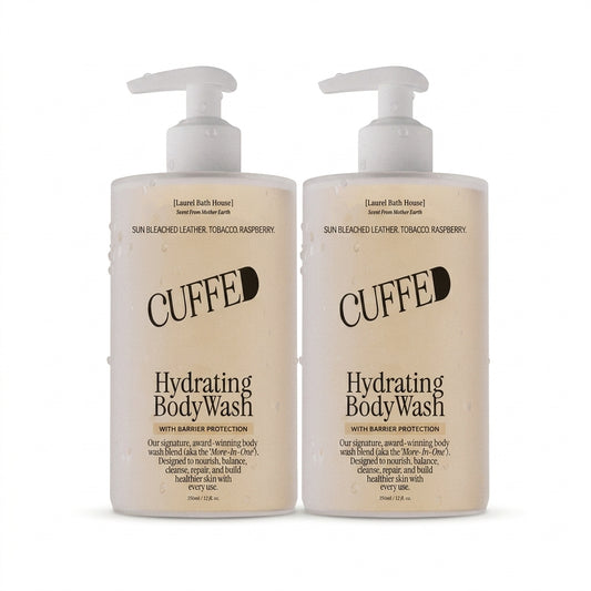 Laurel Bath House Cuffed Lite Body Wash 2-Pack — product on white background