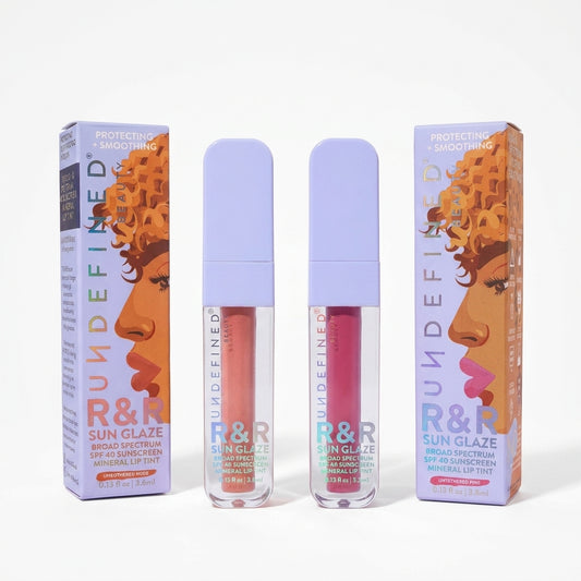 R&R Sun Glaze Mineral SPF 40 Lip Tint — product on white background