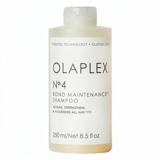 Olaplex No.4 Bond Maintenance Shampoo — product on white background