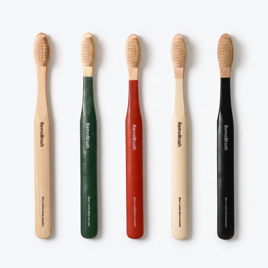 Remo Miswak-Infused Bamboo Toothbrush — product on white background