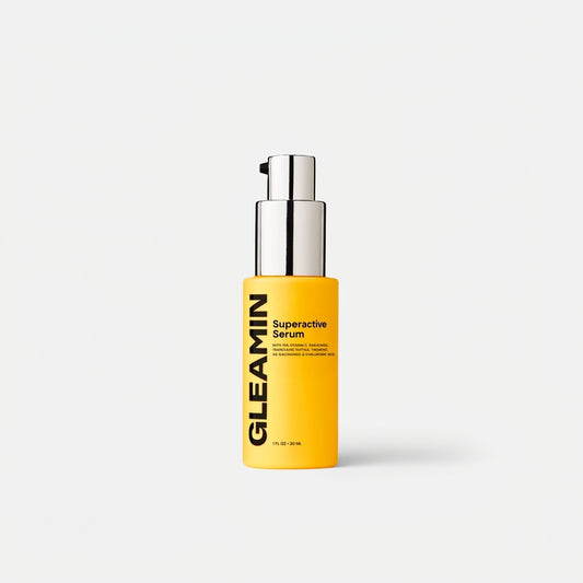 Gleamin Superactive Vitamin C Serum — product on white background