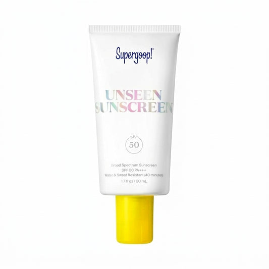 Supergoop! Unseen Sunscreen SPF 50 — product on white background