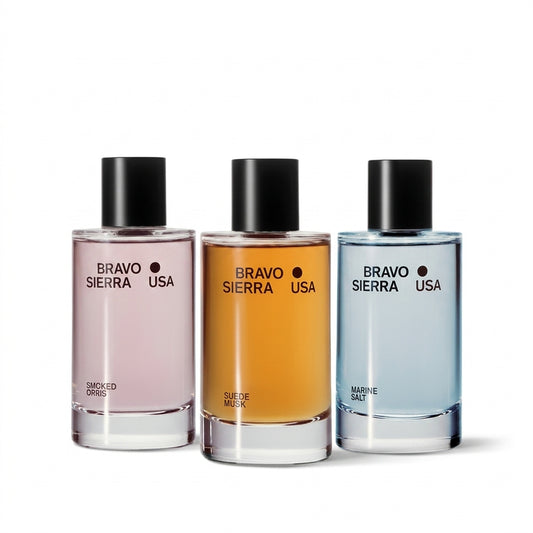 Bravo Sierra The Scent Edit Fragrance Set — product on white background