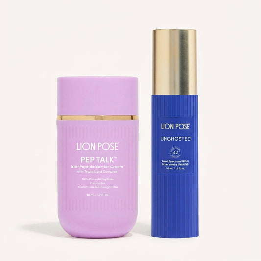 Lion Pose Barrier Repair Cream + SPF Bundle — product on white background