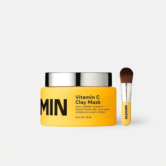 Gleamin Vitamin C Clay Mask — product on white background