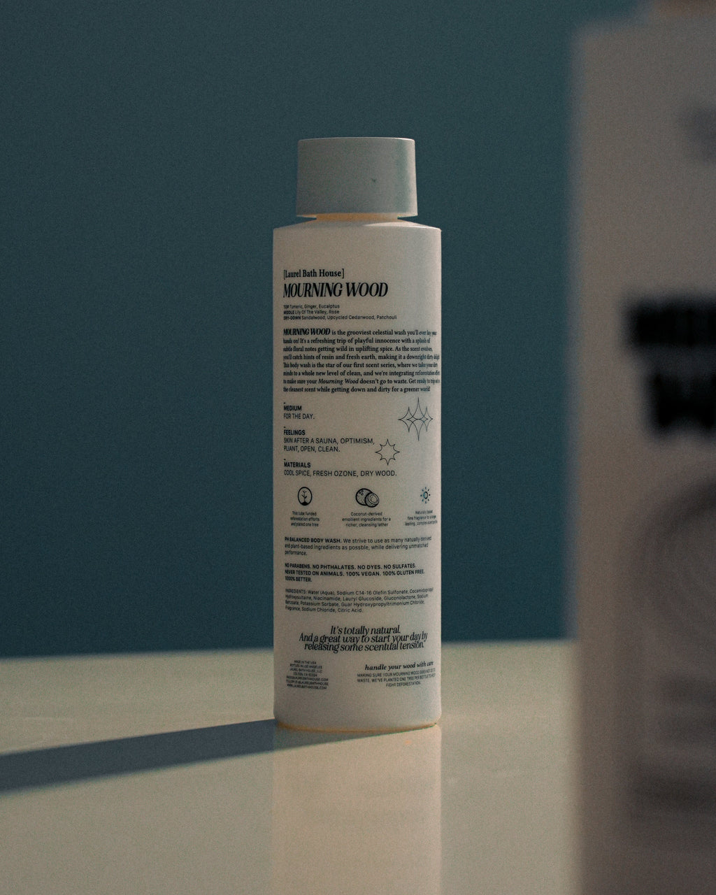 Laurel Bath House Mourning Wood Body Wash