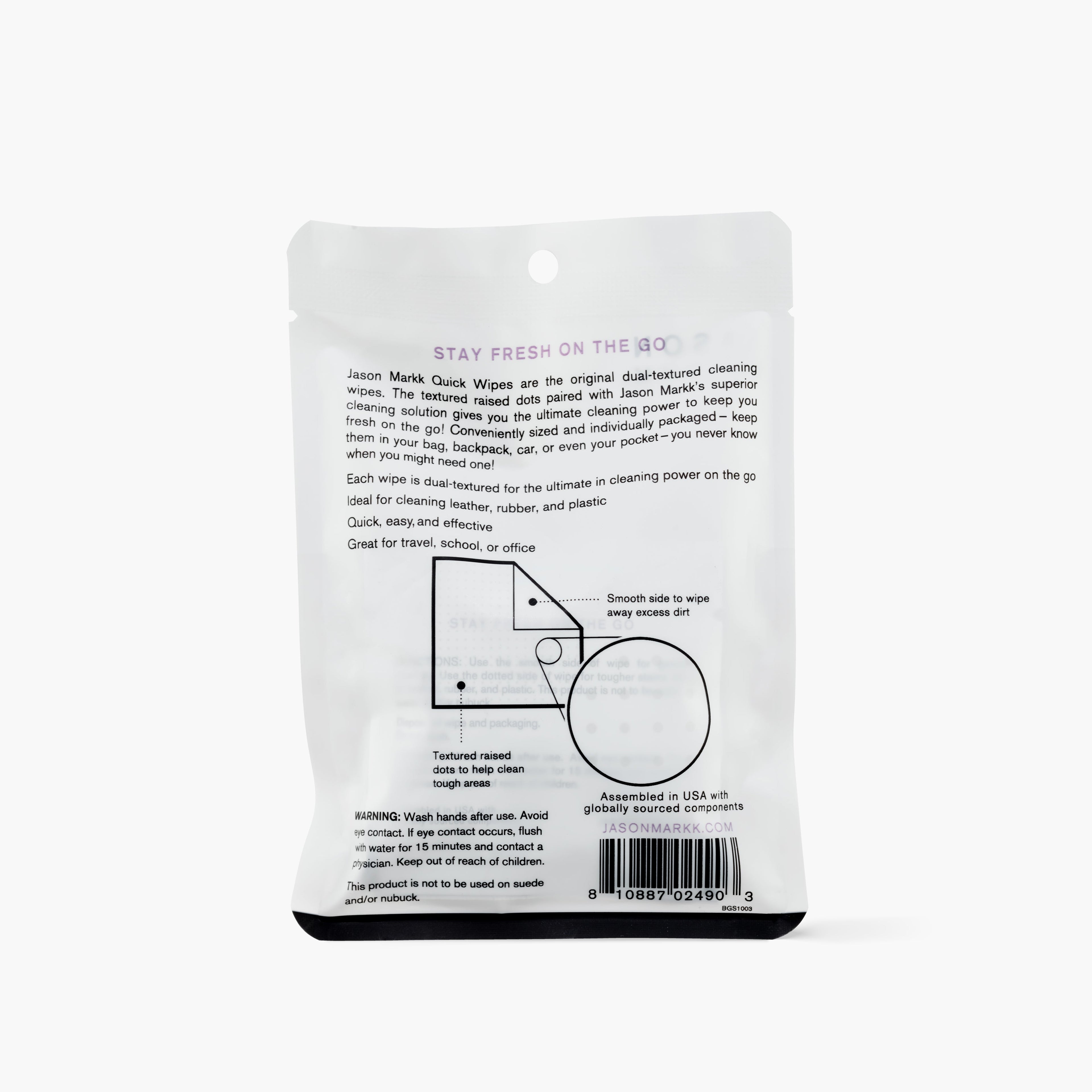 Jason Markk Quick Shoe Cleaning Wipes