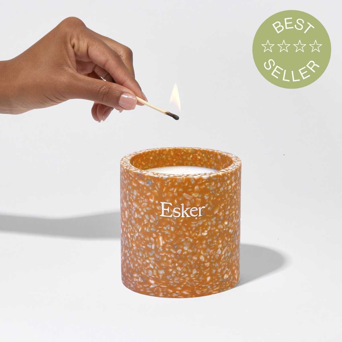 Esker Terracotta Plantable Soy Candle