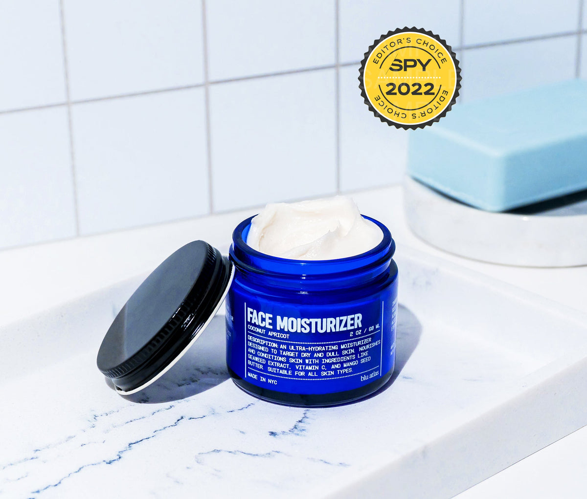 Blu Atlas Hydrating Face Moisturizer — product on white background