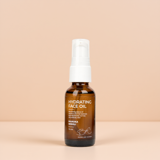 Brown and Coconut Hydrating Face Oil