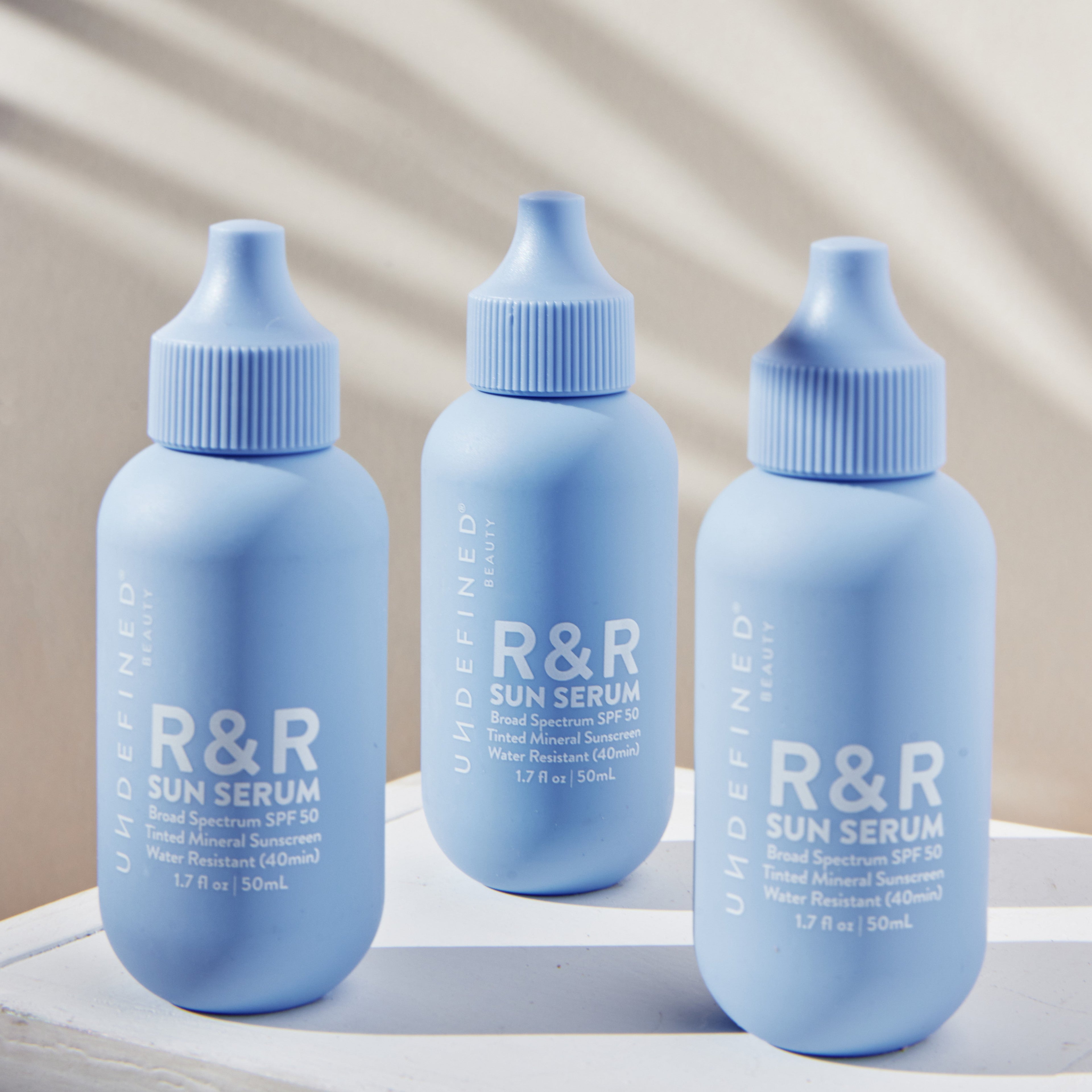 R&R Sun Serum Tinted Mineral SPF 40