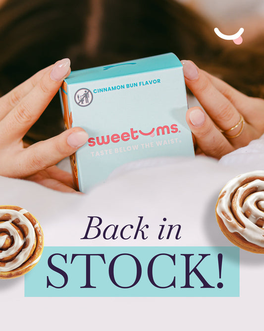 Sweetums Cinnamon Bun Flavored Intimate Wipes