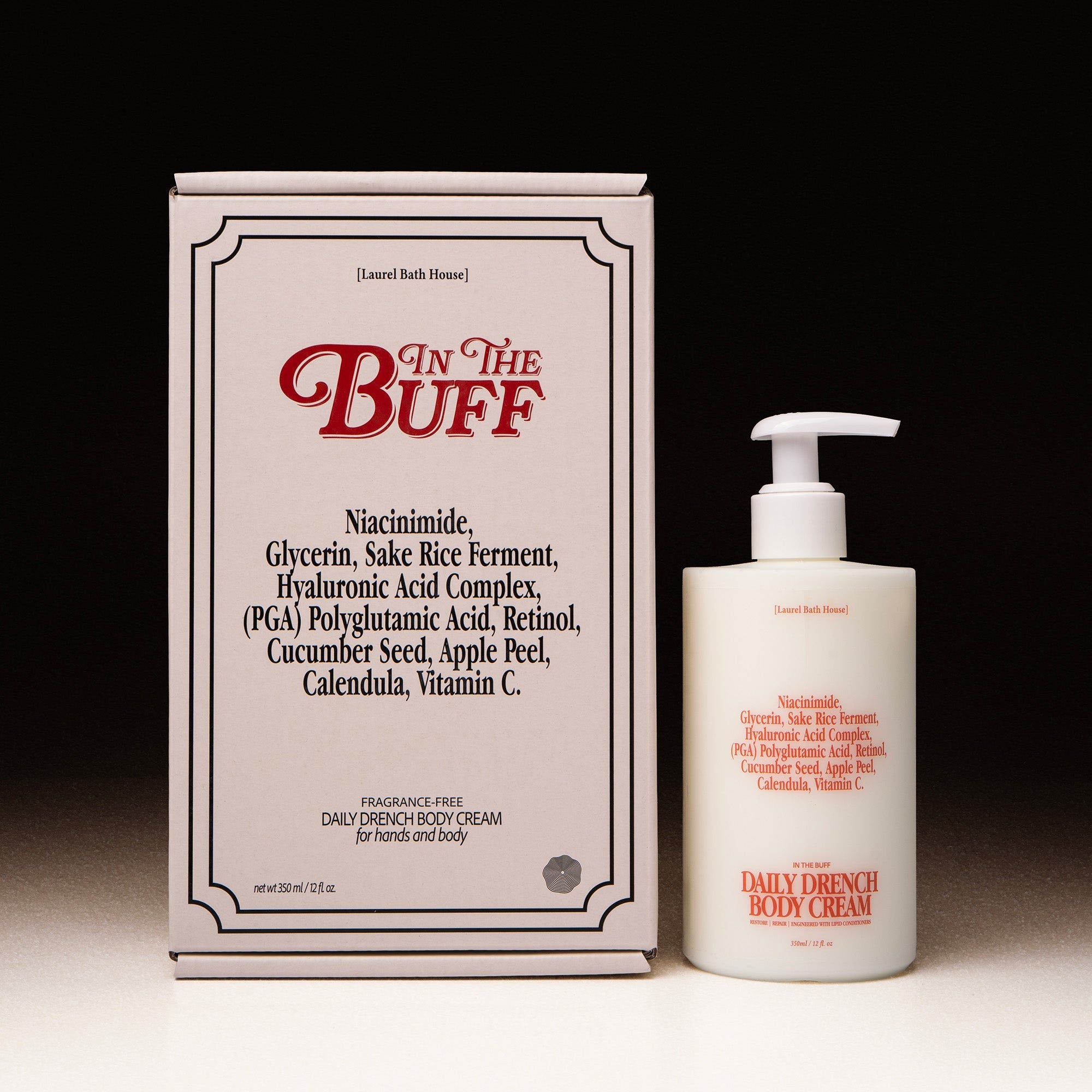 Laurel Bath House In The Buff Daily Body Cream