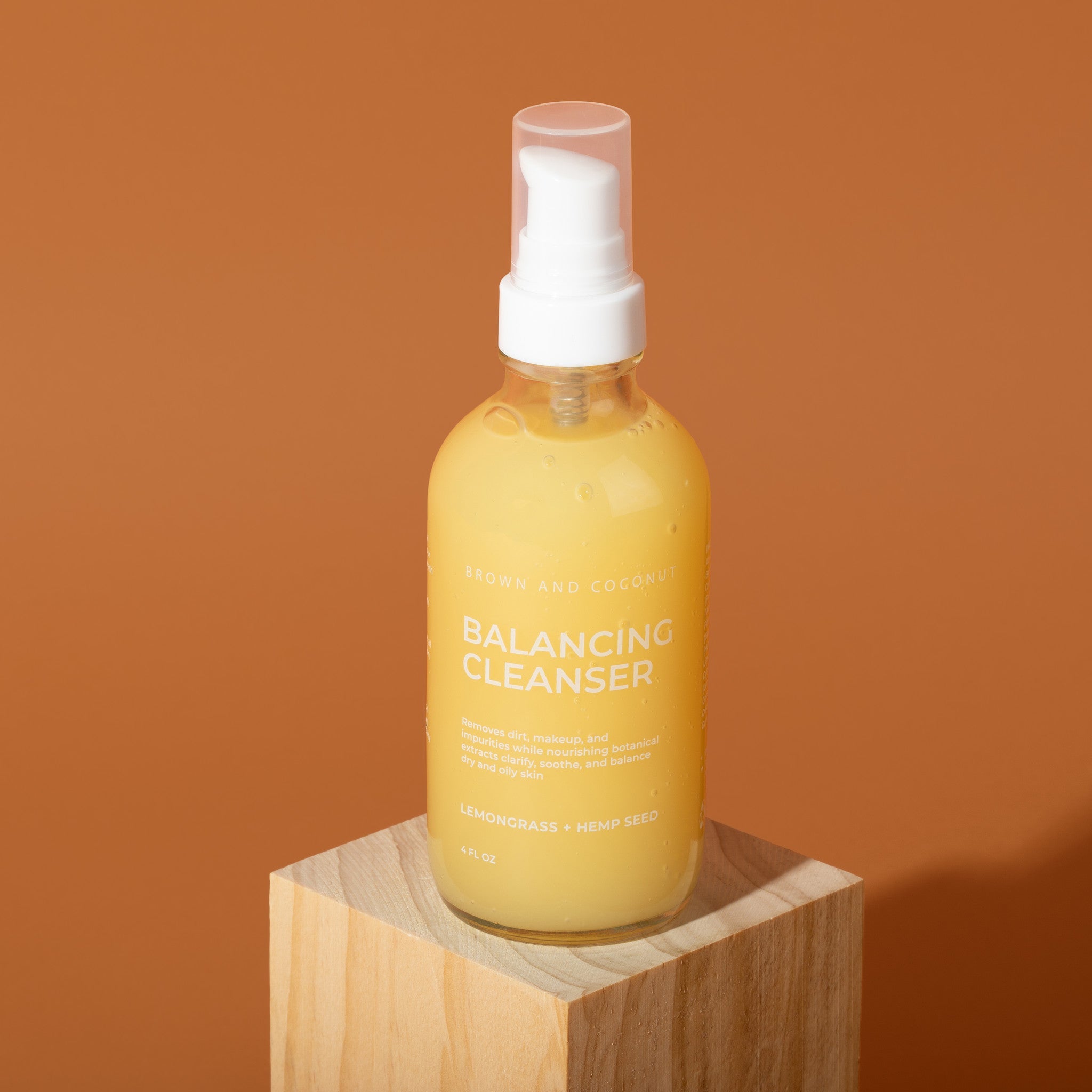 Brown and Coconut Balancing Cleanser