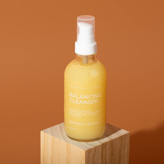 Brown and Coconut Balancing Cleanser
