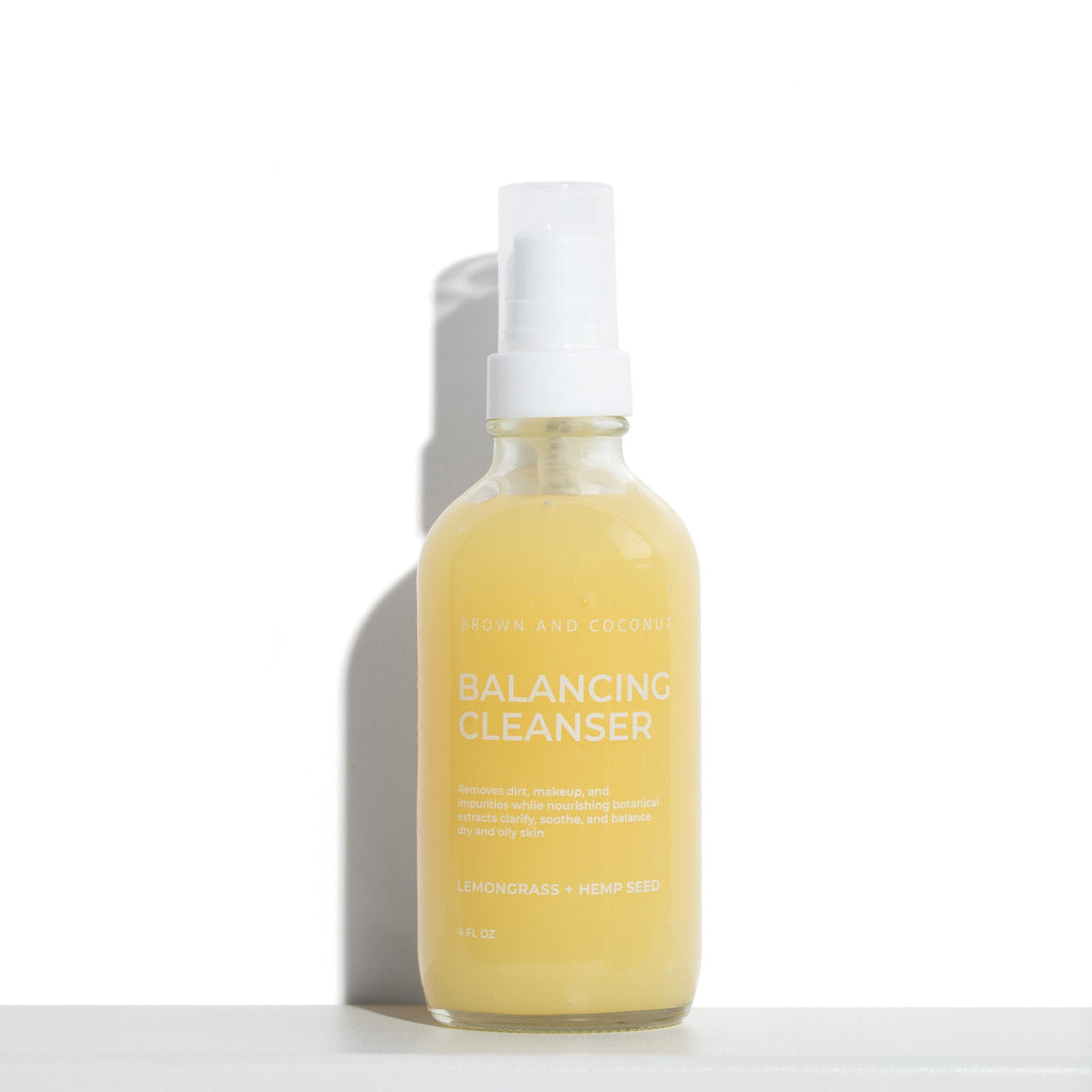 Brown and Coconut Balancing Cleanser