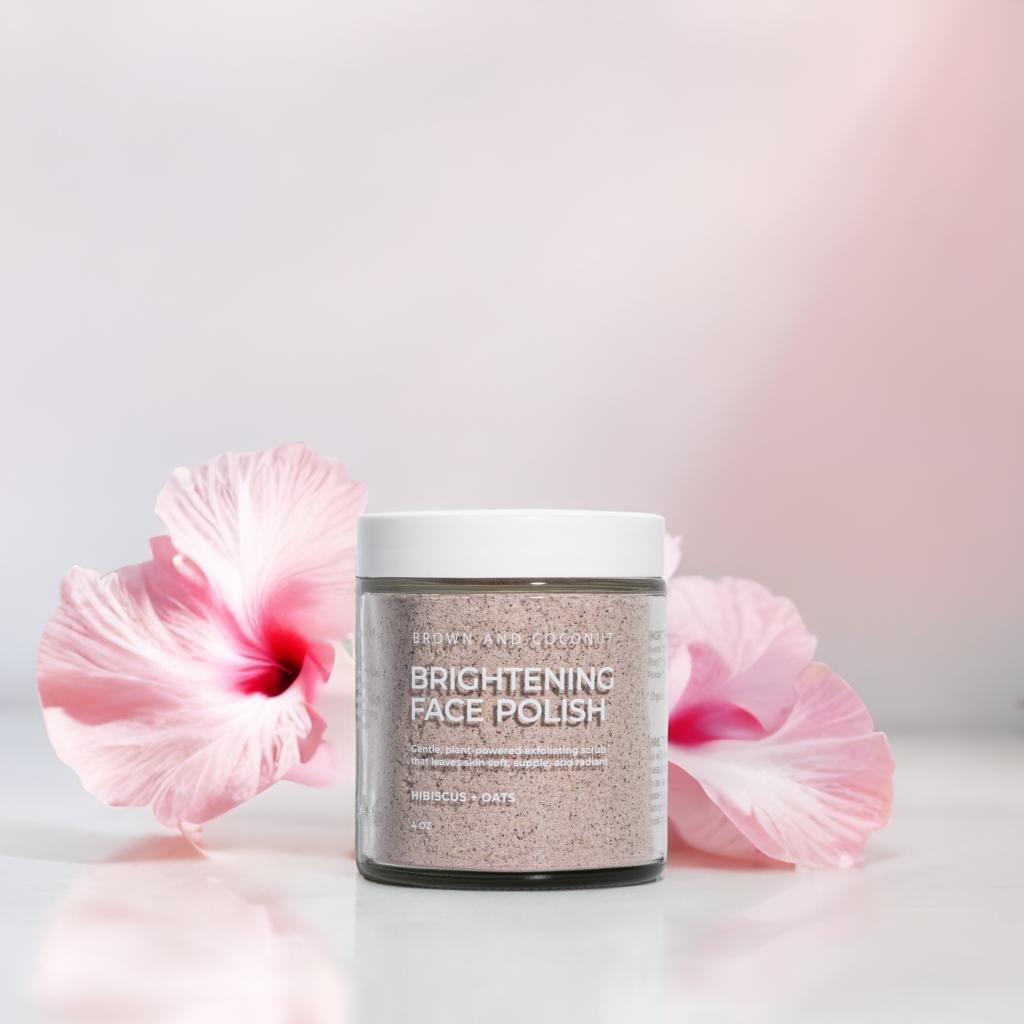 Brown and Coconut Brightening Face Polish