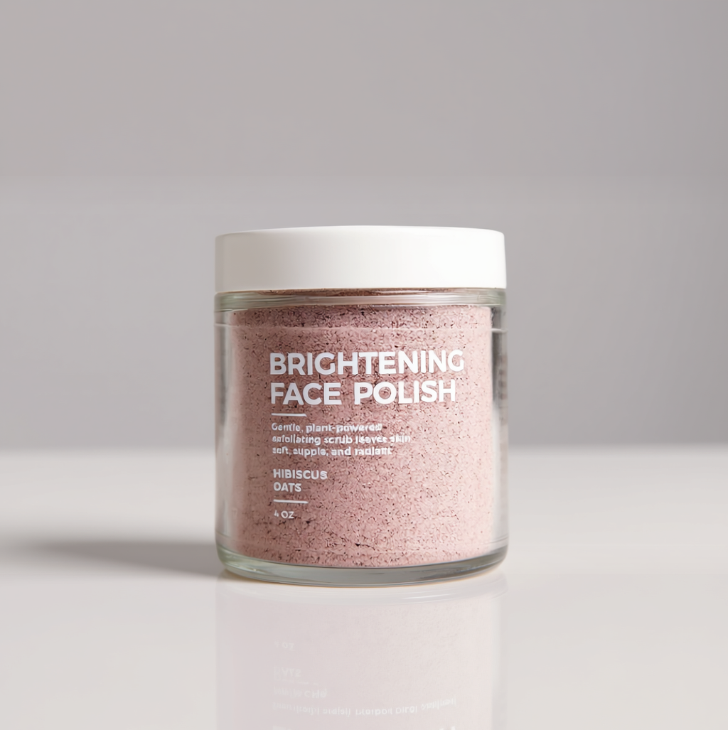 Brown and Coconut Brightening Face Polish