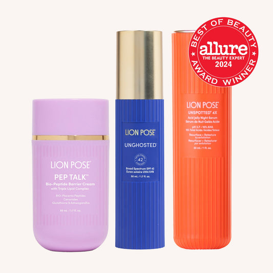 Lion Pose AHA + Barrier + SPF Complete Bundle