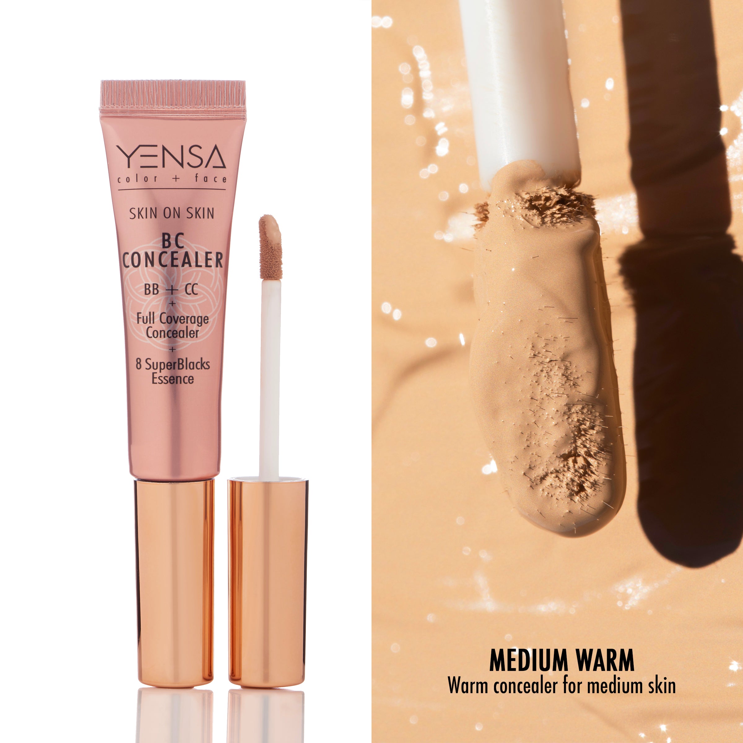 YENSA Skin on Skin BB+CC Serum Concealer