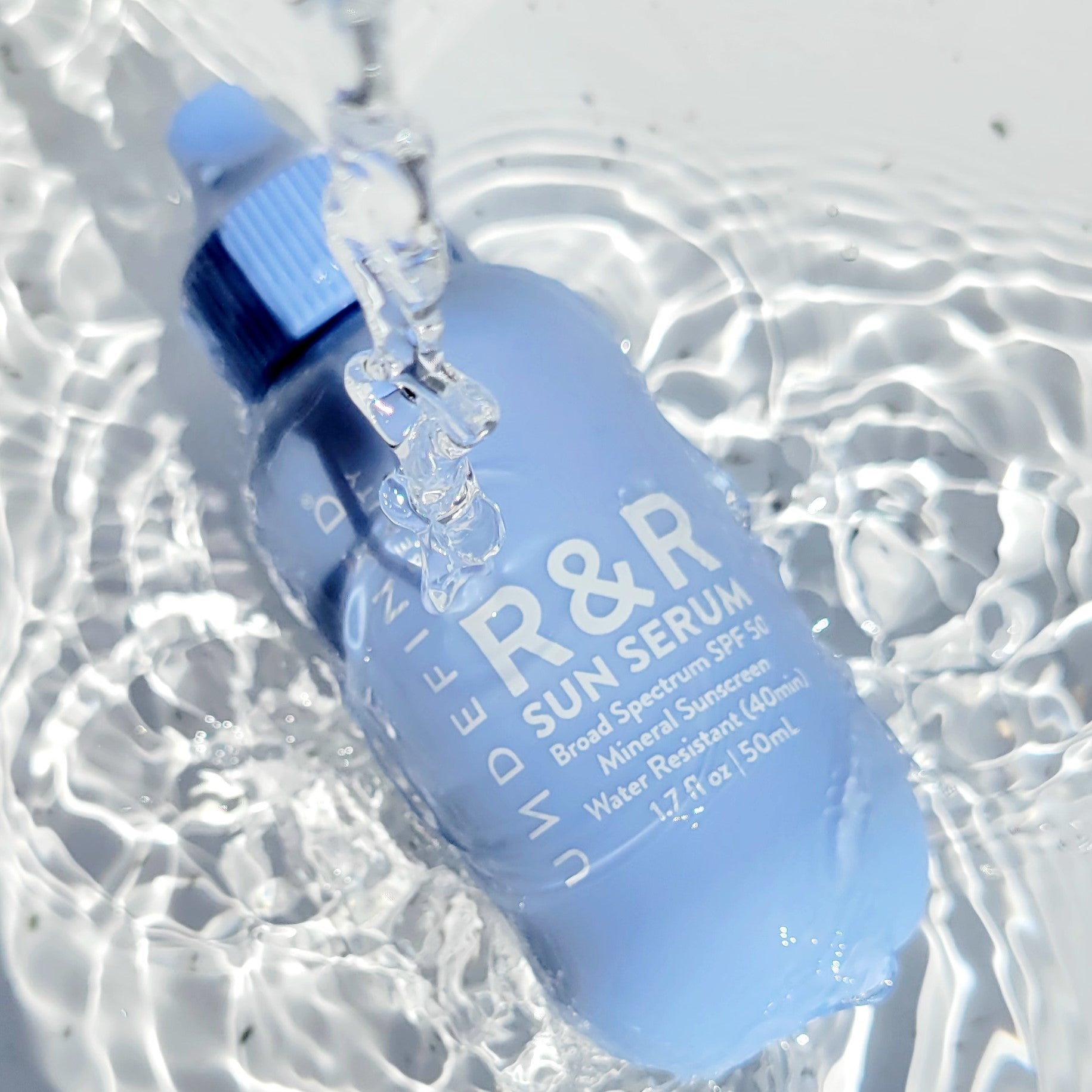 R&R Sun Serum Tinted Mineral SPF 40