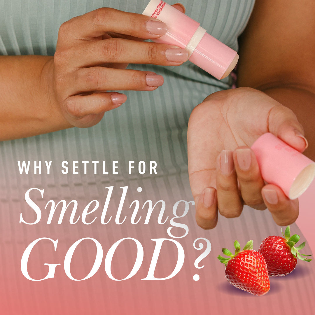 Sweetums Strawberries & Cream Solid Fragrance Stick