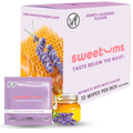 Sweetums Honey Lavender Flavored Intimate Wipes