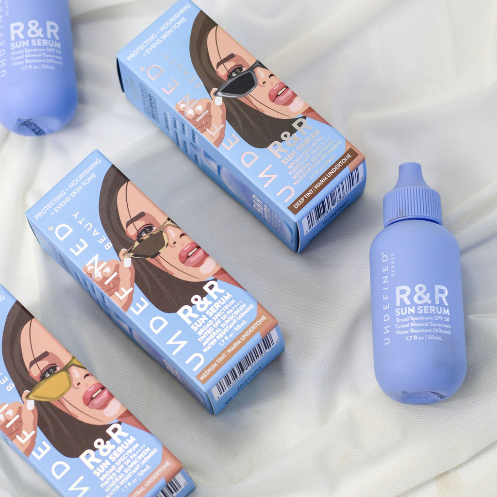 R&R Sun Serum Tinted Mineral SPF 40