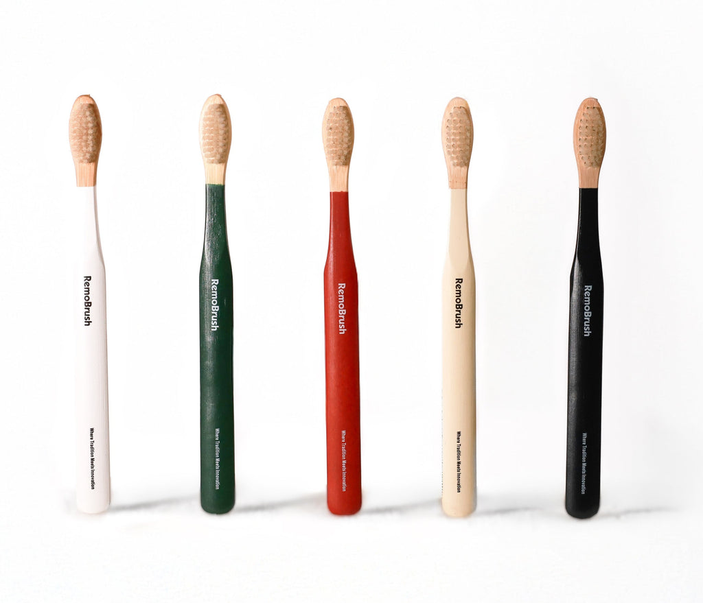 Remo Miswak-Infused Bamboo Toothbrush