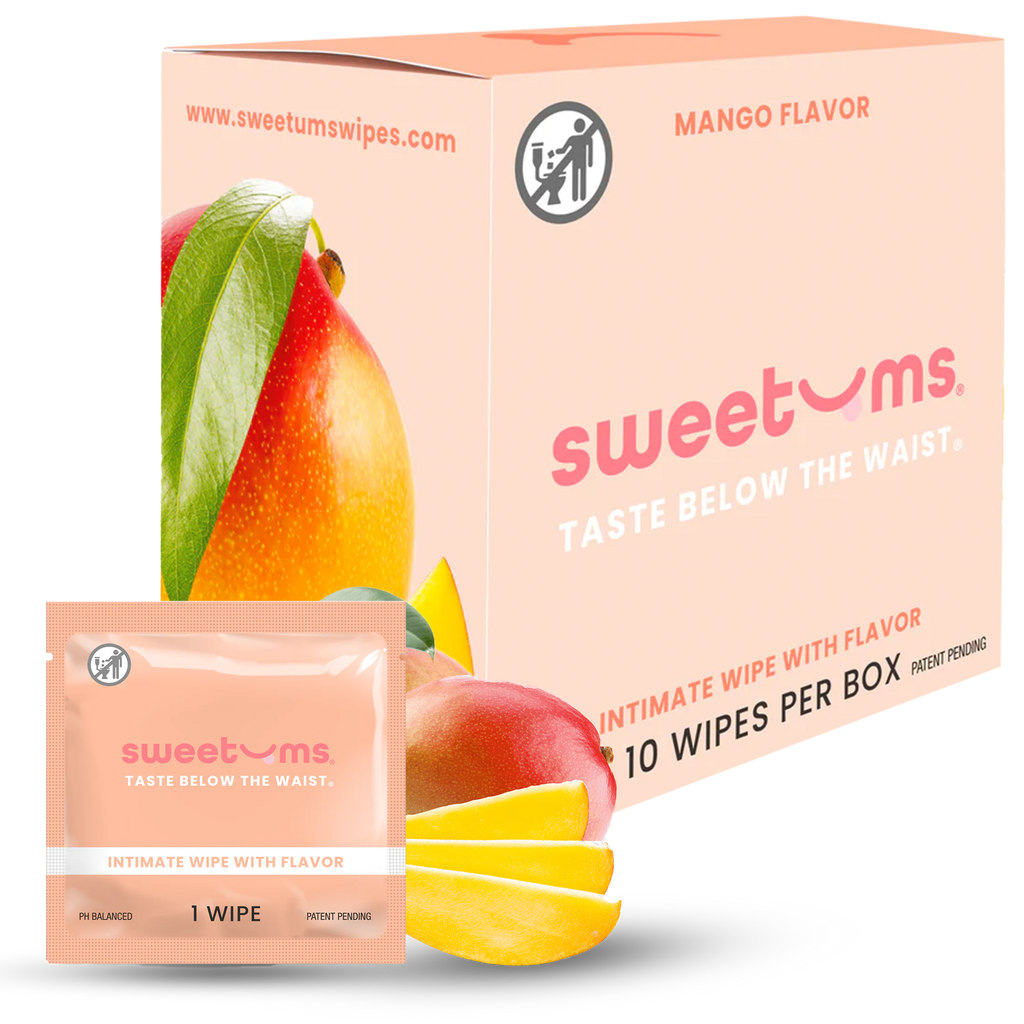 Sweetums Mango Flavored Intimate Wipes