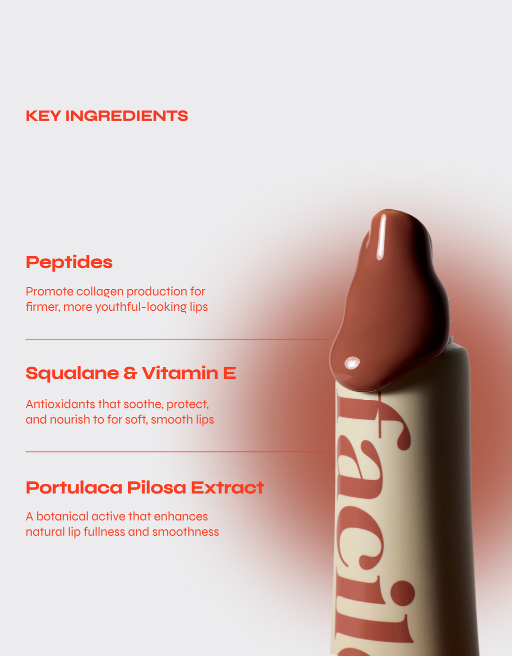 Facile Cognac Lip Jelly Tint