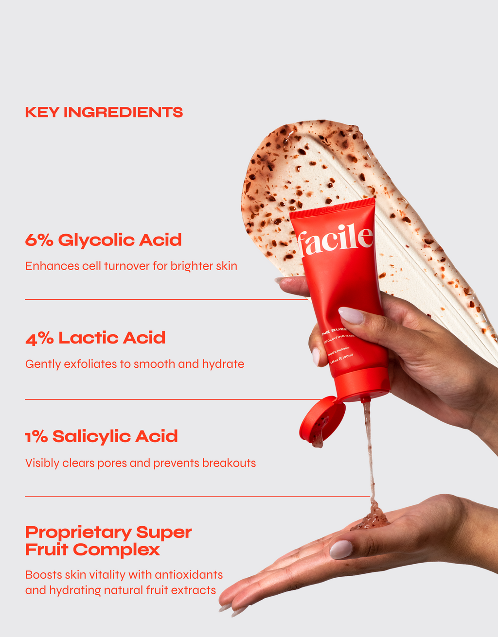 Facile AHA Exfoliating Toner