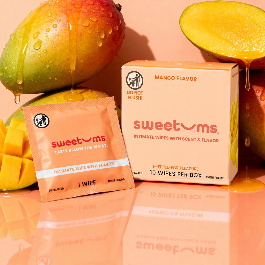 Sweetums Mango Flavored Intimate Wipes