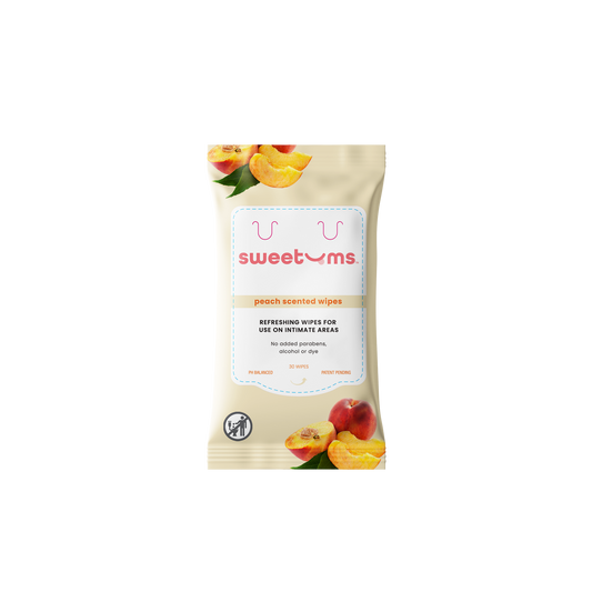 Sweetums Peach Scented Daily Wipes