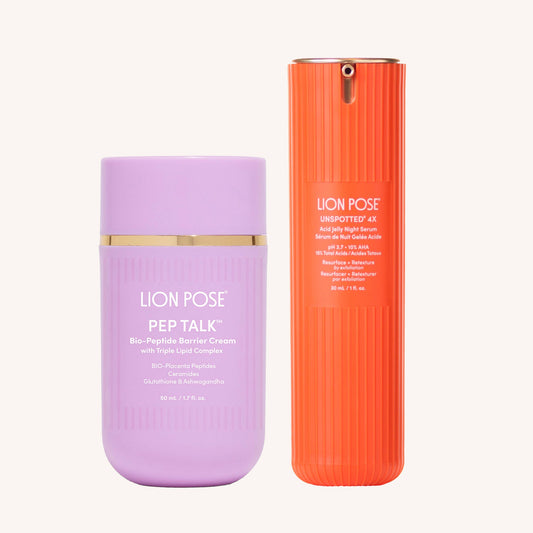 Lion Pose Dark Spot Serum + Barrier Cream Bundle