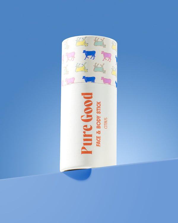 Face & Body Tallow Stick - Hydration and vitamin C for your skin. — product image on white background