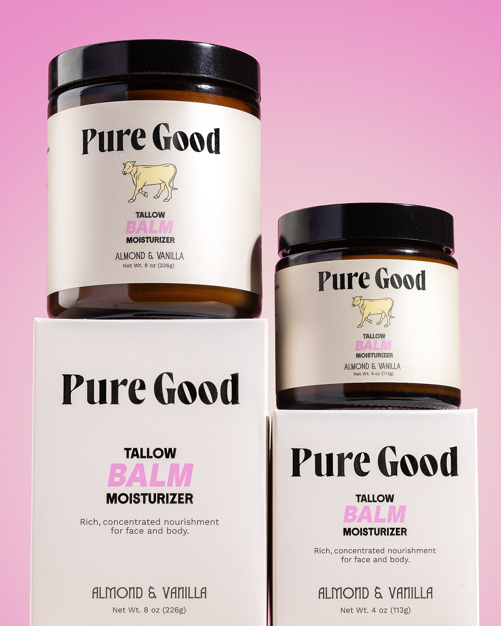 Almond + Vanilla Tallow Balm — image 3