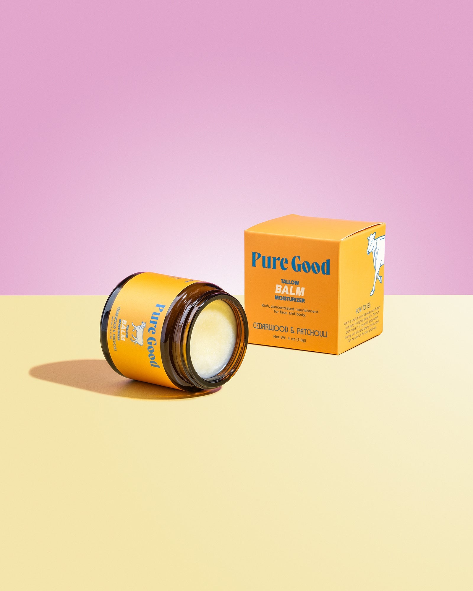 Cedarwood + Patchouli Tallow Balm - Firming & Balancing — image 2