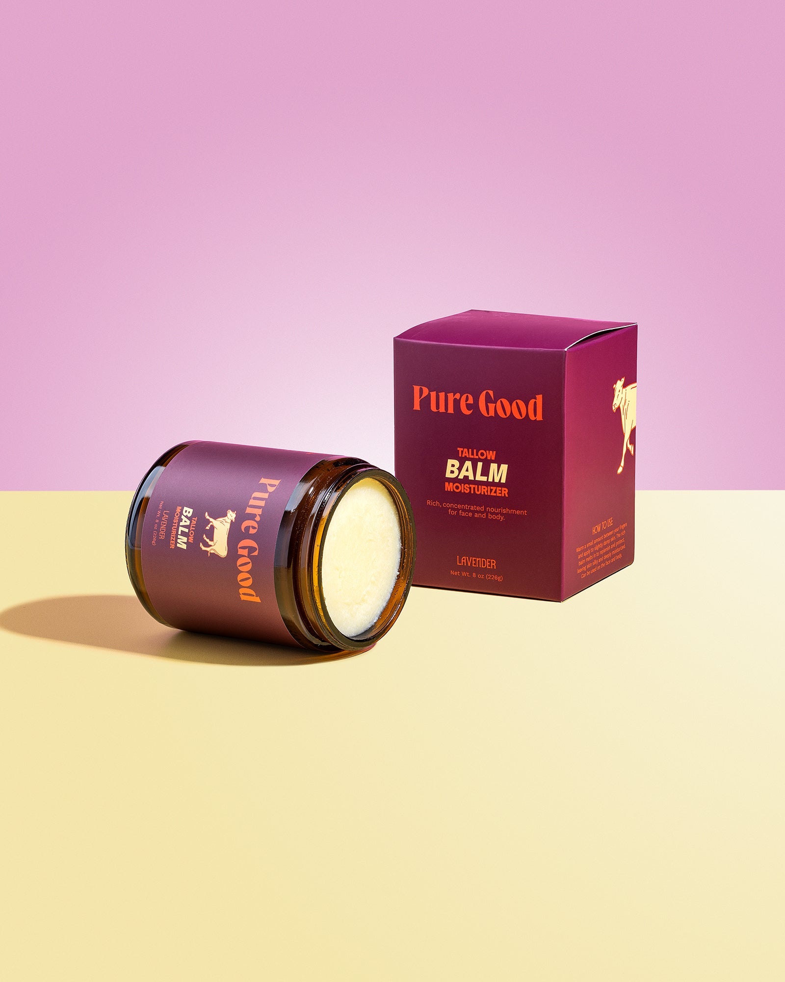 Lavender Tallow Balm - Calming & Restoring — product image on white background