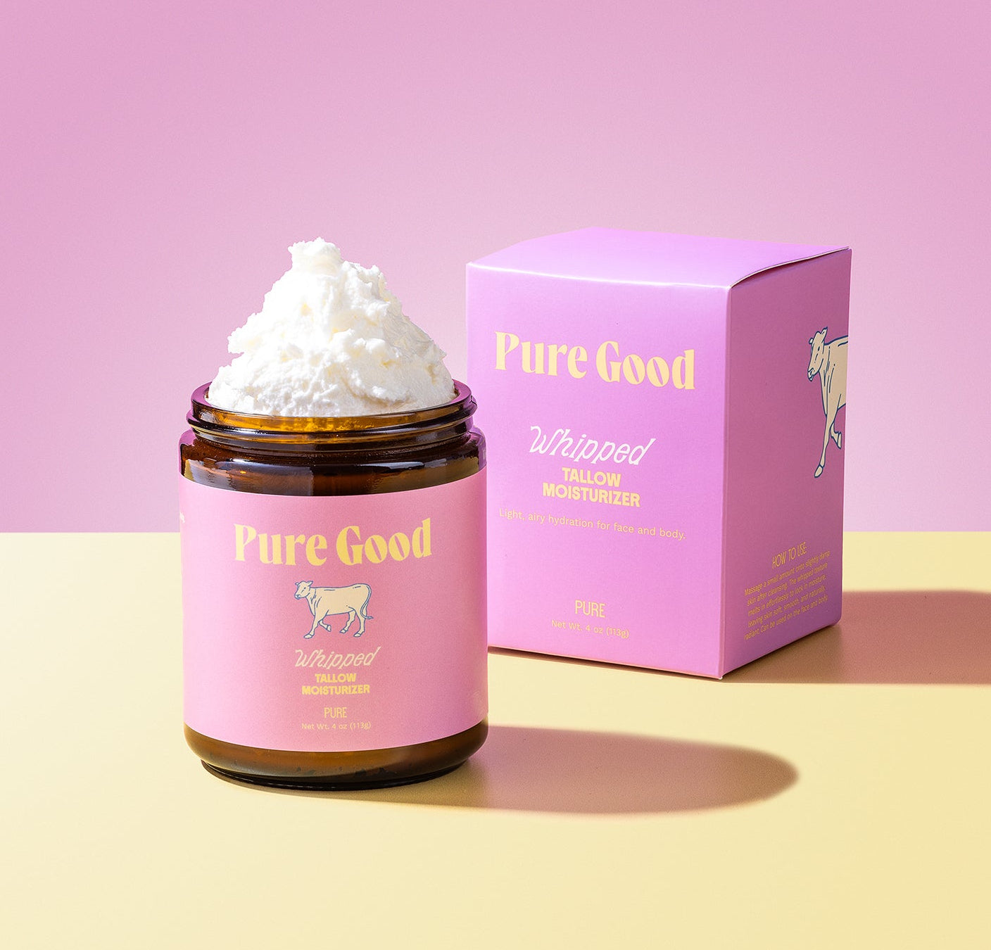 Pure Whipped Tallow - Perfect for sensitive skin of all ages. — product image on white background