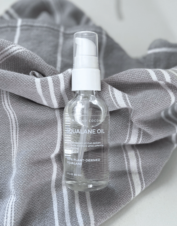 Brown and Coconut Squalane Face Oil